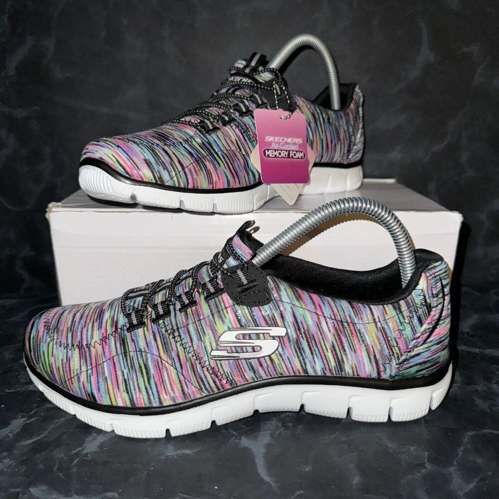SKECHERS Empire Rock Colorful Relaxed Fit Walking Comfort Shoes Women’s Size 8